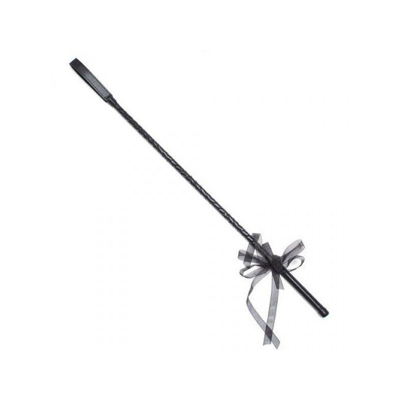 Pejcz-Frustino Ribbon Horse Whip black